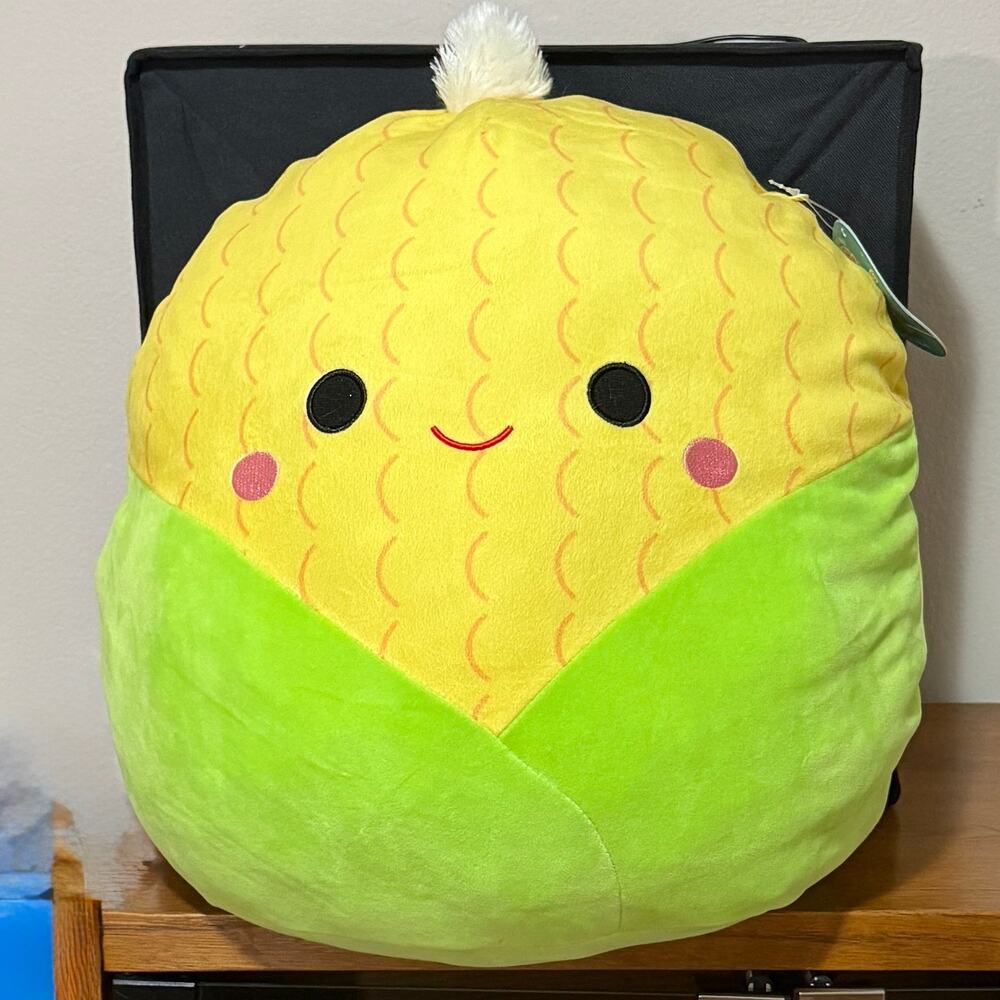 Squishmallows Conrad Corn 16" 2023 Costco Kellytoy Plush Original Hang Tag